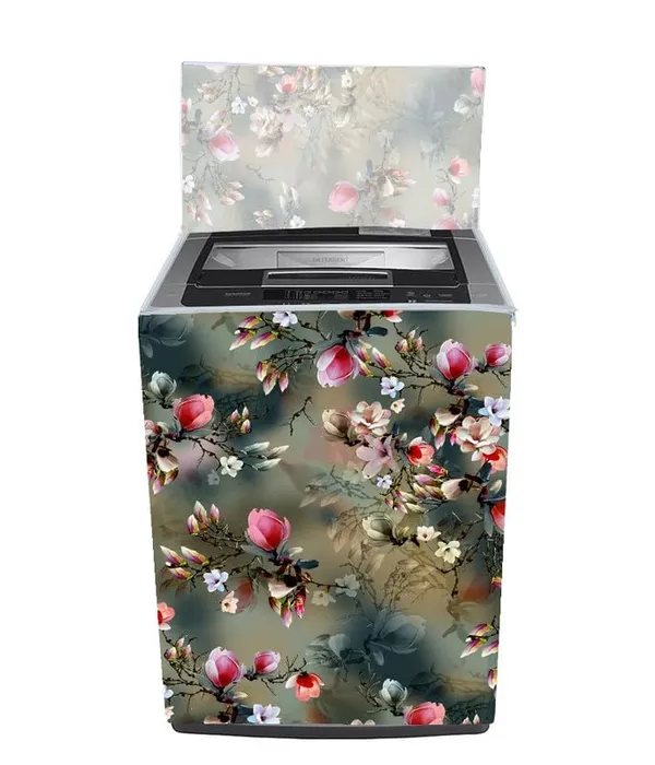 Green_Rose_Pvc_Fabric_Washing_Machine_Cover_Compatible_With_6_To_7_Kg_Top_Load_Machine_Set_Of_1