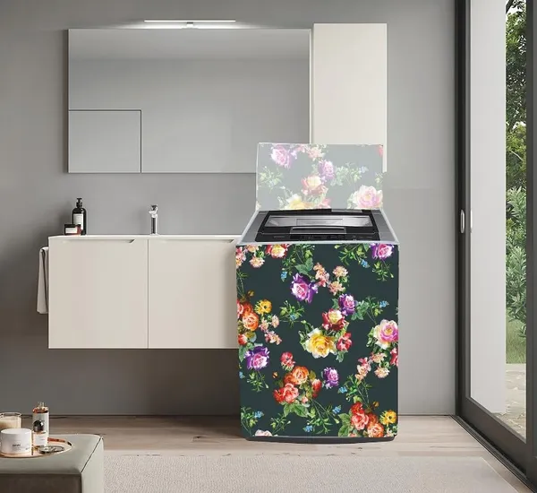 Green_Pvc_Fabric_Washing_Machine_Cover_Compatible_With_6_To_7_Kg_Top_Load_Machine_Set_Of_1