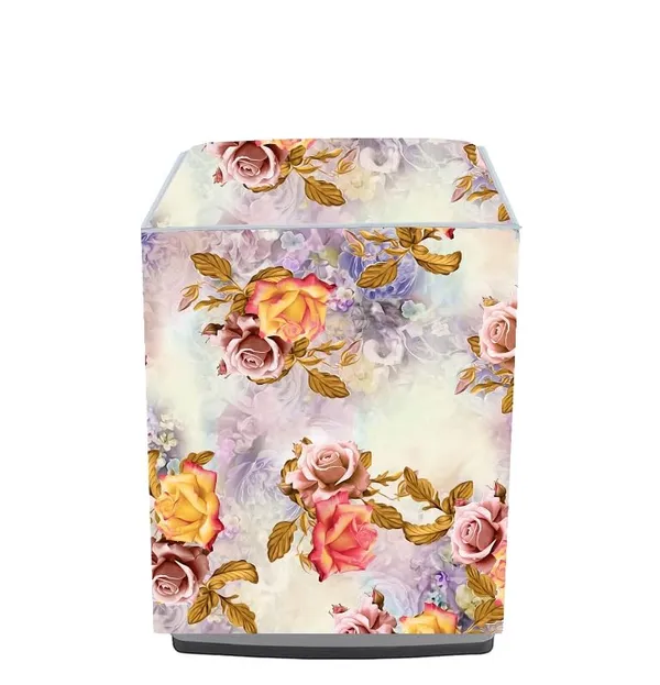 Gold_Pvc_Fabric_Washing_Machine_Cover_Compatible_With_6_To_7_Kg_Top_Load_Machine_Set_Of_1