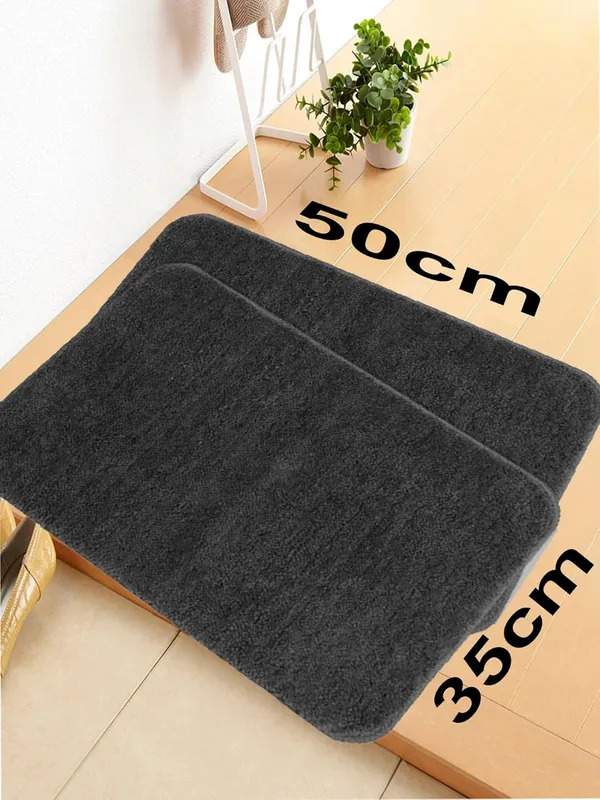 Grey_Microfiber_35_X_50_Cm_Rectangular_Floor_Mat_Ideal_For_Bathroom_Bedroom_Kitchen_Set_Of_2