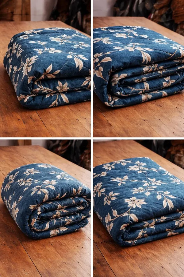 Azure_Leaf_Haven_Microfiber_Double_Bed_Bedding_Set_1_Comforter_1_Bed_Sheet_2_Pillow_Covers_Ideal_For_Bedroom_Set_Of_4