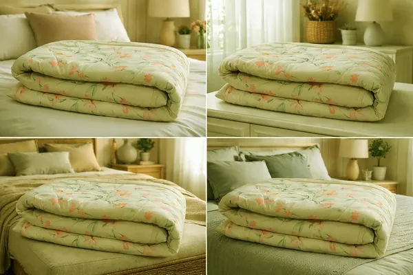 Sunlit_Garden_Microfiber_Double_Bed_Bedding_Set_1_Comforter_1_Bed_Sheet_2_Pillow_Covers_Ideal_For_Bedroom_Set_Of_4