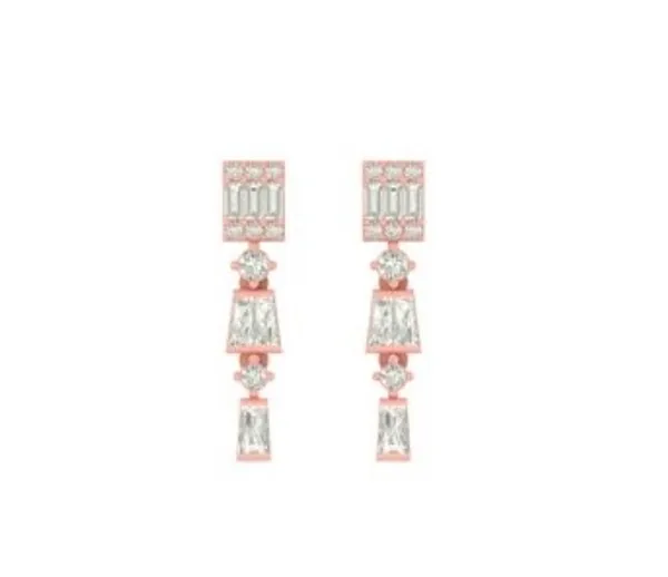 Rose_Gold_Silver_Earrings_For_Women_|_925_Pure_Silver