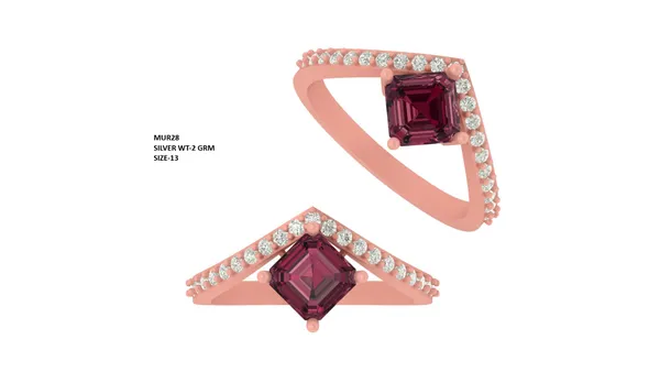 Rose_Gold_Square_Solitaire_Silver_Ring_For_Women_|_925_Pure_Silver