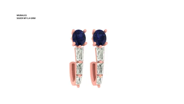 Rose_Gold_Silver_Ear_Cuff_Earrings_For_Women_|_925_Pure_Silver