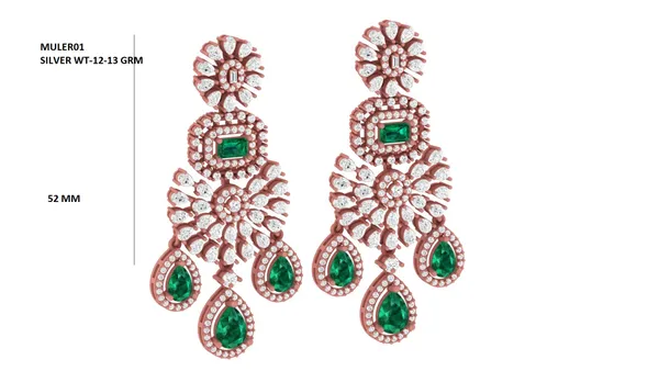 Rose_Gold_Silver_Chandbali_Earrings_For_Women_|_925_Pure_Silver