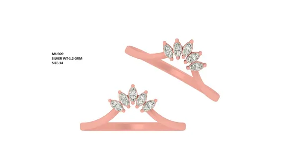 Rose_Gold_Lightweight_Silver_Ring_For_Women_|_925_Pure_Silver