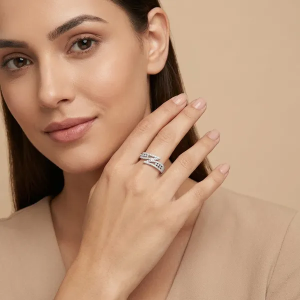 Rose_Gold_Front_Open_Silver_Ring_For_Women_|_925_Pure_Silver