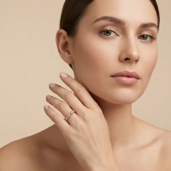 Rose_Gold_Front_Open_Silver_Ring_For_Women_|_925_Pure_Silver