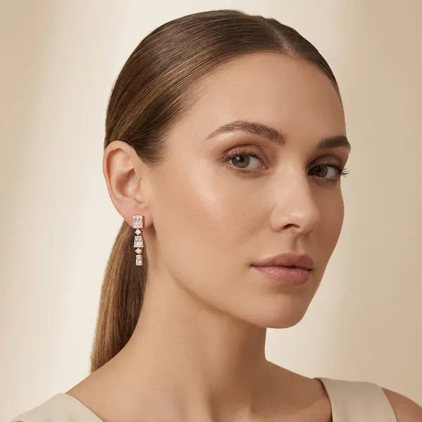 Rose_Gold_Silver_Earrings_For_Women_|_925_Pure_Silver