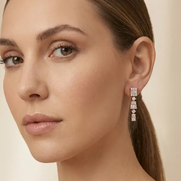Rose_Gold_Silver_Earrings_For_Women_|_925_Pure_Silver