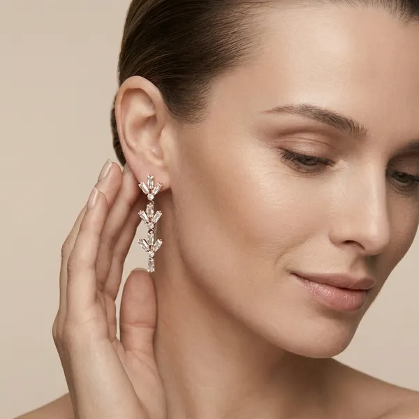 Rose_Gold_Silver_Earrings_For_Women_|_925_Pure_Silver