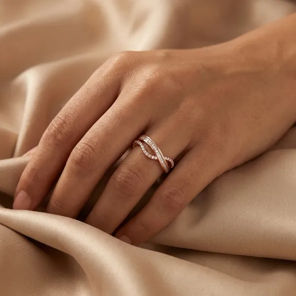 Rose_Gold_Double_Band_Style_Silver_Ring_For_Women_|_925_Pure_Silver