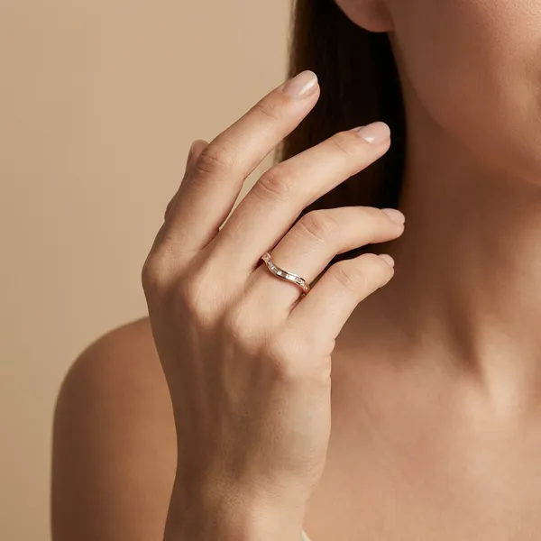 Rose_Gold_Baguette_Band_Silver_Ring_For_Women_|_925_Pure_Silver