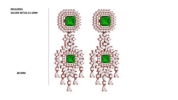 Rose_Gold_Silver_Indie_Earrings_For_Women_|_925_Pure_Silver