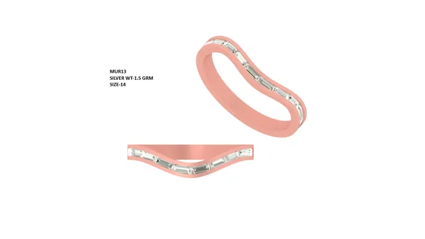 Rose_Gold_Baguette_Band_Silver_Ring_For_Women_|_925_Pure_Silver