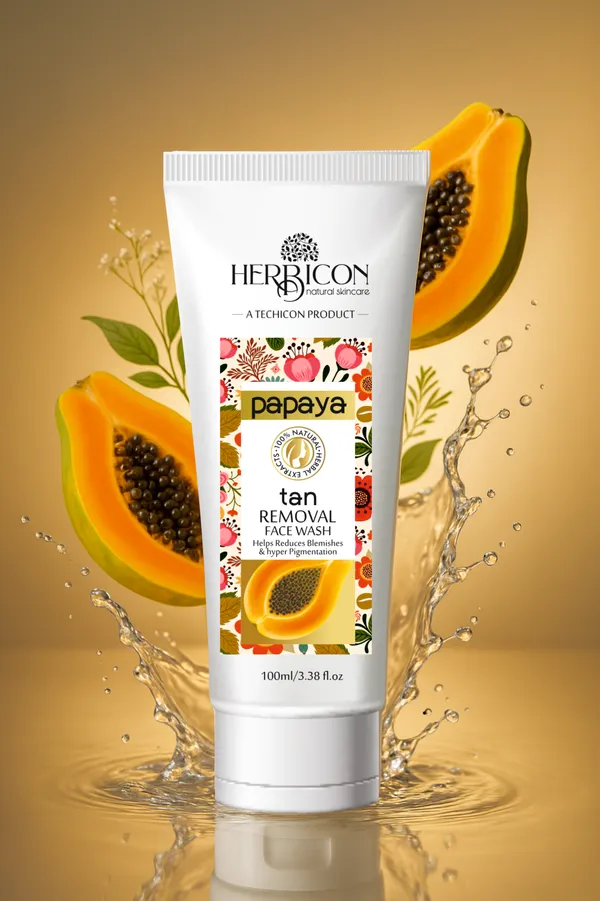 Tan_Removal_Papaya_Face_Wash_100_Ml_(Pack_Of_2)