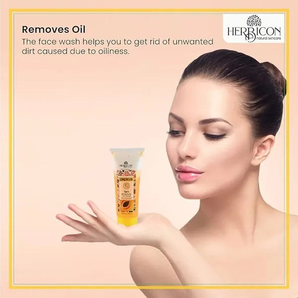 Tan_Removal_Papaya_Face_Wash_100_Ml_(Pack_Of_2)