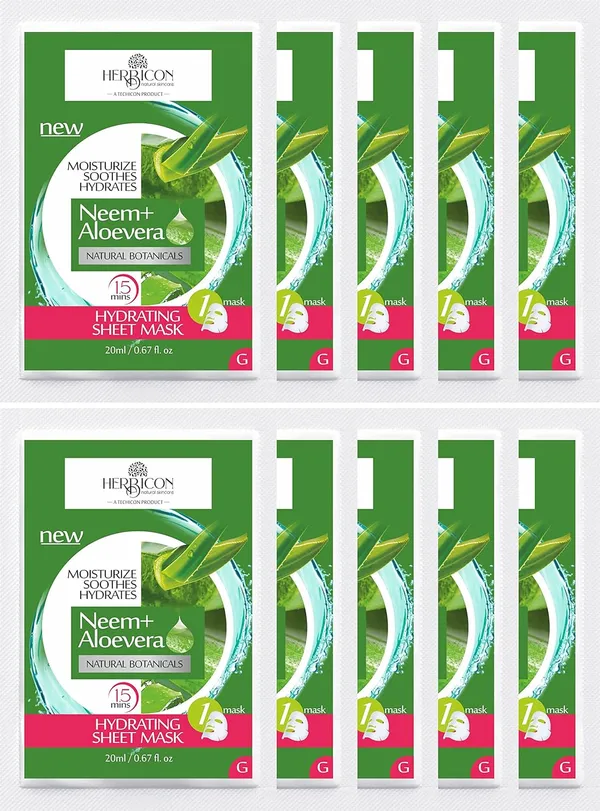 Face_Sheet_Mask_With_Neem_And_Aloe_Vera_For_Anti_Acne_And_Pimples_And_Dark_Spots_And_Deep_Cleansing_And_Skin_Repair_20_G_Pack_Of_10
