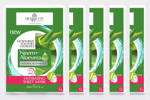 Face_Sheet_Mask_With_Neem_And_Aloe_Vera_For_Anti_Acne_And_Pimples_And_Dark_Spots_And_Deep_Cleansing_And_Skin_Repair_20_G_Pack_Of_5