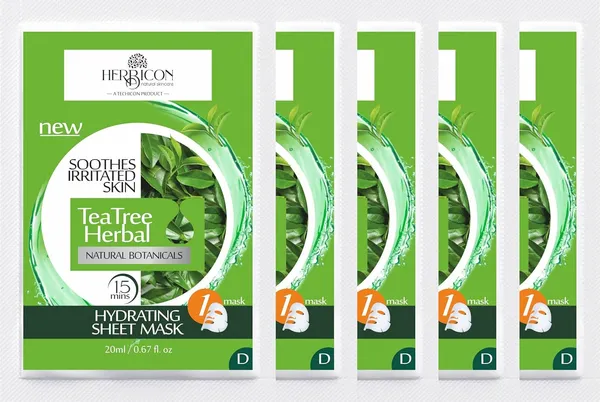 Tea_Tree_Herbal_Face_Sheet_Mask_With_Aloe_Vera_For_Acne_And_Skin_Inflammation_20_G_Pack_Of_5