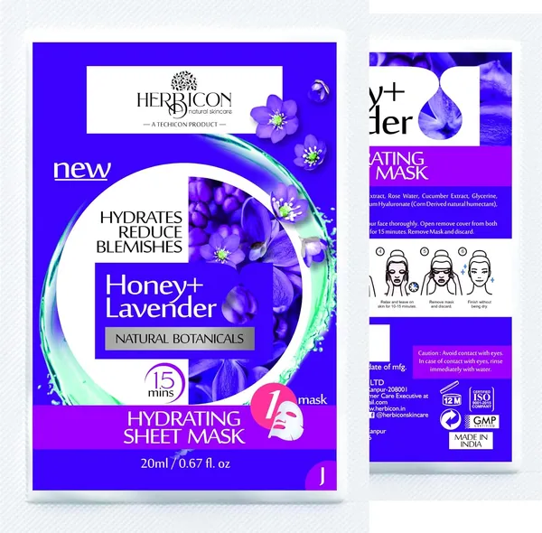 Honey_With_Lavender_Face_Sheet_Mask_For_Light_Weight_And_Soothing_And_Brightening_Skin_20_G_Pack_Of_5