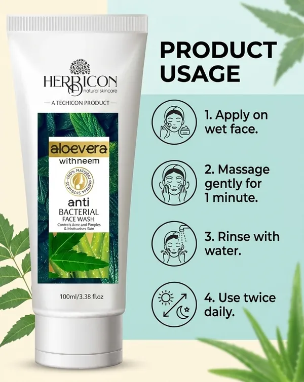 Aloe_Vera_With_Neem_Anti_Bacterial_Face_Wash_With_Vitamin_E_Granules_100_Ml_(Pack_Of_2)