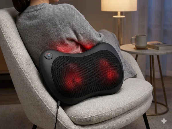 Black_Car_Pillow_Massager_For_Car_Seat_Relaxation