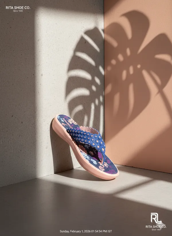 Soft_Sole_Peach_And_Navy_Blue_Slippers_For_Women_And_Girls