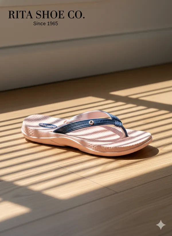 Soft_Sole_Navy_Blue_And_Pink_Slippers_For_Women_And_Girls