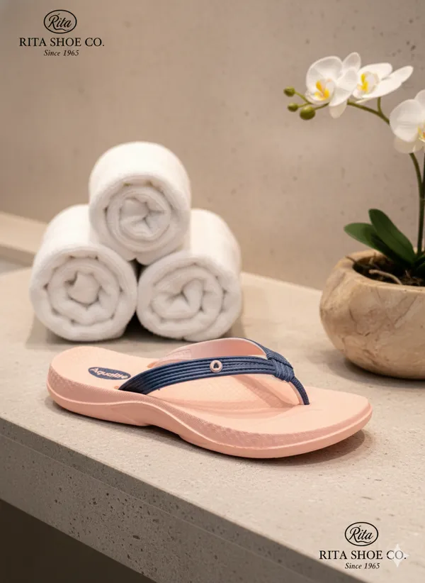 Soft_Sole_Navy_Blue_And_Pink_Slippers_For_Women_And_Girls
