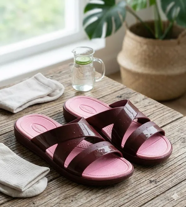 Soft_Sole_Cherry_Light_Pink_Slippers_For_Women_And_Girls