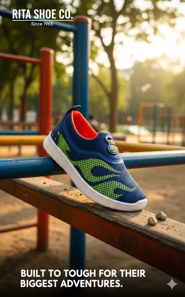 Soft_Sole_Blue_And_Green_Shoes_For_Kids
