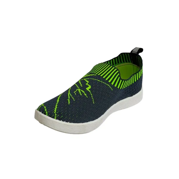 Soft_Sole_Dark_Grey_And_Green_Shoes_For_Kids