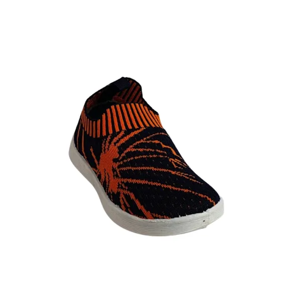 Soft_Sole_Navy_Blue_And_Orange_Shoes_For_Kids
