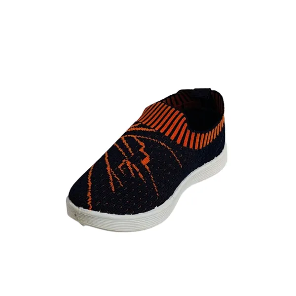 Soft_Sole_Navy_Blue_And_Orange_Shoes_For_Kids