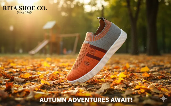 Soft_Sole_Light_Grey_And_Orange_Shoes_For_Kids