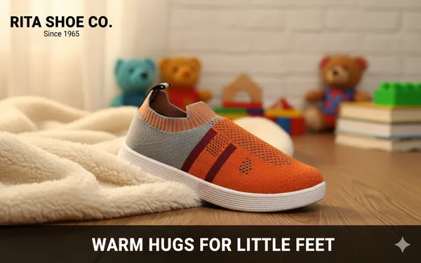 Soft_Sole_Light_Grey_And_Orange_Shoes_For_Kids