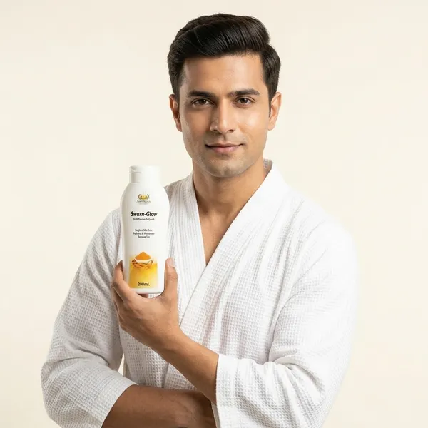 Amritkaya_Swarn-Glow_Haldi_Chandan_Ayurvedic_Body_Wash_200Ml_-_Pack_Of_2