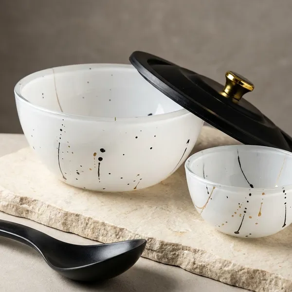 White_Toughened_Elegent_Ceramic_Villa_Bowl_Set_For_Breakfast_&_Dinnerware_(Pack_of_9)