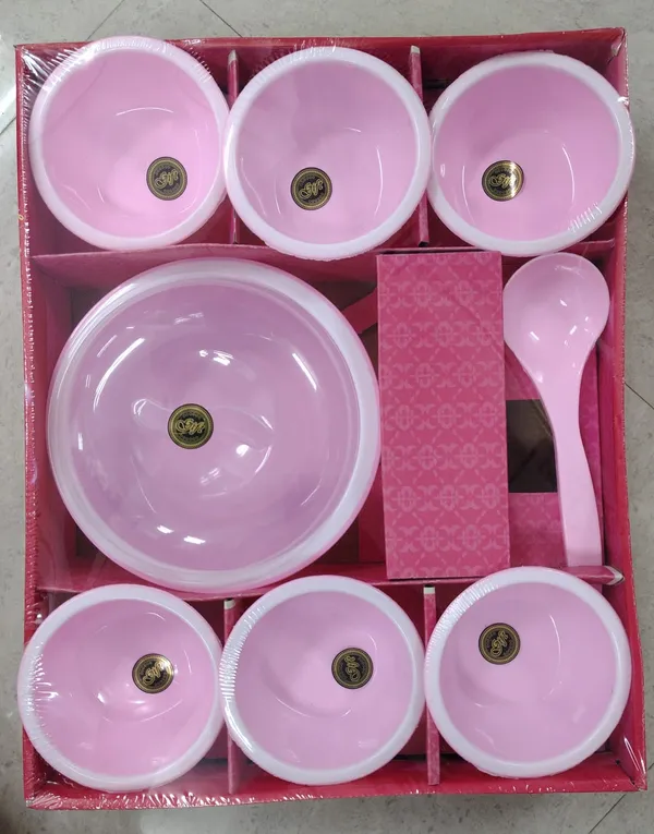 Pink_Ceramic_Little_Hearts_Pudding_Set_For_Dinnerware_(Pack_of_9)