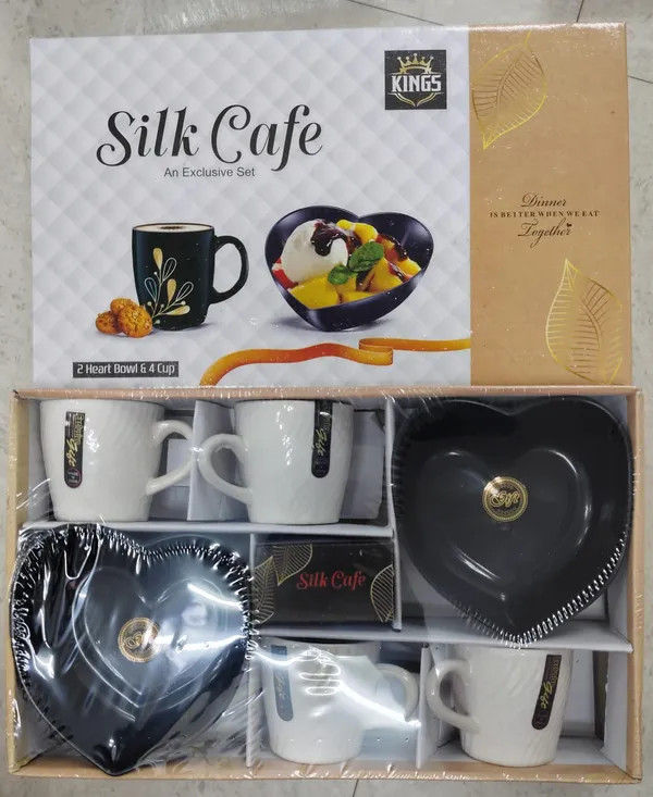 White_Porcelain_Silk_Cafe_Mug_Set_For_Gift_(Pack_of_6)