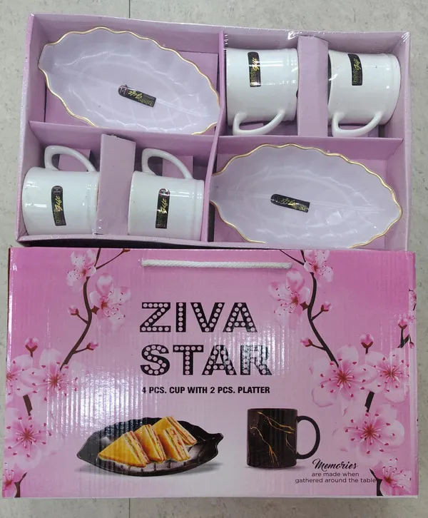 White_Acrylic_Ziva_Star_Mug_For_Drinkware_Set_(Pack_of_6)