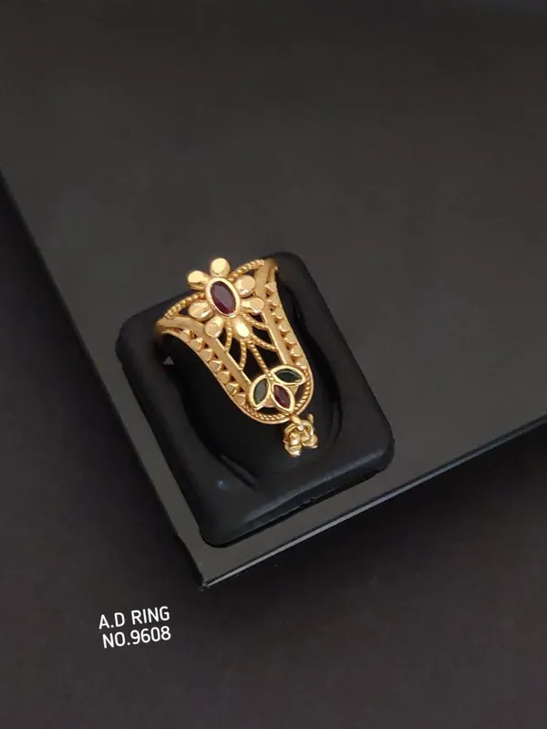 Gold_Plated_Metal_Ring_For_Women