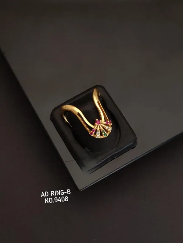 Gold_Gold-Tone_Metal_Ring_For_Women