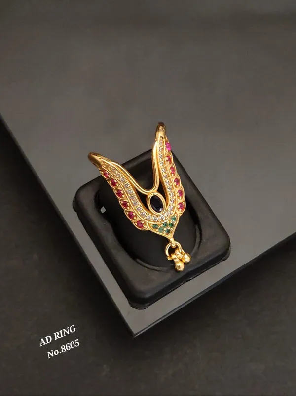 Gold_Plated_Metal_Ring_For_Women