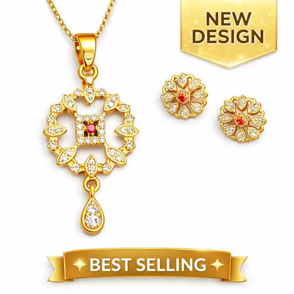 Gold_Alloy_With_Gold_Plating_Pendant_For_Women