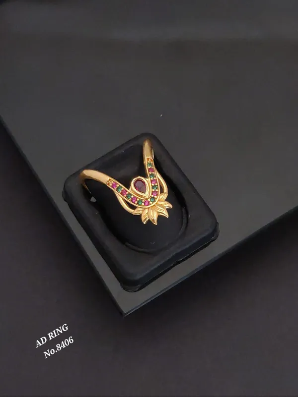 Gold_Toned_Metal_With_Ad_Stones_Ring_For_Women