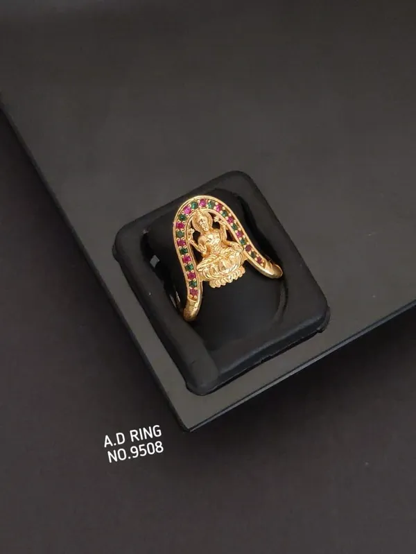 Gold_Plated_Metal_Ring_For_Women
