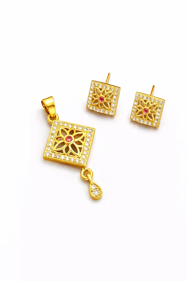 Gold_Alloy_Pendant_For_Women